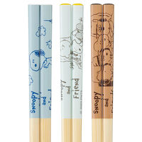 スケーター ANT4T 竹箸 21cm (3P) 【SNOOPY】 669774-ANT4T 1セット(3膳入)（直送品）