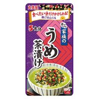 丸美屋 家族のうめ茶漬け 大袋 チャック付 5食分 1セット（1個×2）丸美屋食品工業