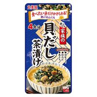 丸美屋 家族の貝だし茶漬け 大袋 チャック付 4食分 1セット（1個×3）丸美屋食品工業