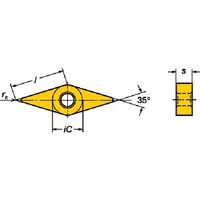 サンドビック SANDVIK TーMax P 旋削用ネガ・チップ(110) 235 VNMG 16 04 08-QM 1セット(10個)（直送品）