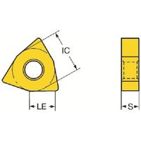 サンドビック SANDVIK バーピーリング用チップ(340) 4325 TNMX 11 06-2 1セット(10個) 579-7535（直送品）