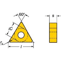 サンドビック SANDVIK TーMax P 旋削用ネガチップ(110) 3205 TNMA 16 04 16-KR 1セット(10個)（直送品）