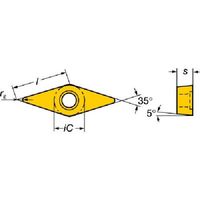 サンドビック SANDVIK コロターン107 旋削用ポジチップ(130) H10 VCGX 22 05 20-AL 1セット(10個)（直送品）