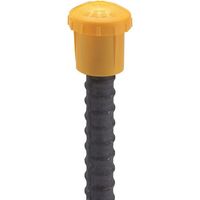 国元商会 KS KSエンドキャップ9型黄色 1801036 1セット(120個) 433-3031（直送品）