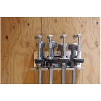 ムラテックKDS KDS パイプクランプ用ラックS PC-RK S 1セット(2台) 557-5097（直送品）