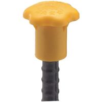 国元商会 KS KSエンドキャップ3型黄色 1801031 1セット(500個) 433-3029（直送品）