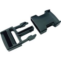 ユタカメイク 平ベルト金具 サイドリリースバックル 角型 30mm幅用 (1個入り) JNA-230 1個 474-4375（直送品）