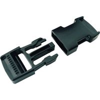 ユタカメイク 平ベルト金具 サイドリリースバックル 角型 25mm幅用 (1個入り) JNA-225 1個 474-4371（直送品）