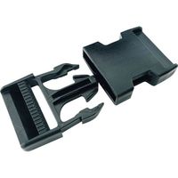 ユタカメイク 平ベルト金具 サイドリリースバックル 角型 38mm幅用 (1個入り) JNA-238 1個 460-0227（直送品）