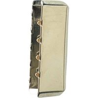 ユタカメイク 平ベルト金具 端末爪 25mm幅用 (2個入り) KM-125 1袋(2個) 474-4315（直送品）