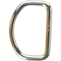 ユタカメイク 平ベルト金具 月カン 25mm幅用 (4個入り) JJ-125 1袋(4個) 474-4319（直送品）