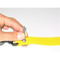 ユタカメイク 平ベルト金具 手打ち式カシメ 台座セット 打棒・ハトメ棒・台座(各1個) JO-DS 1袋(1式) 474-4351（直送品）