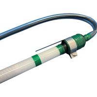 加島 薬液用投込みヒータ(石英) φ34×660 200V 3Kw コード1.5M QT34660-3 1本 513-8995（直送品）