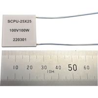 加島 マイクロセラミックヒータ SCPU25×25 100V 100W SCPU25-25 1枚 514-0523（直送品）