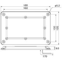 小糸製作所 小糸 LEDカーゴランプ 24V 平面タイプ LEDCL24TLF 1個 361-9340（直送品）