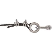 水本機械製作所 水本 ステンレス 丸シンブル 適合ロープ径10mm KSB-10 1個 536-6698（直送品）