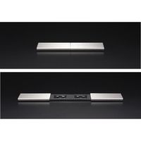 石黒製作所 プラパート スライドカバーコンセント・ダブル ステンレスカバー 電源/USB(中継) シルバー G131S-USB-S 1個（直送品）