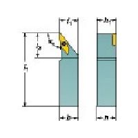 サンドビック SANDVIK コロターン107 小型旋盤用シャンクバイト(210) SVJBL 0810K 11-S-B1 1本（直送品）