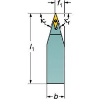 サンドビック SANDVIK コロターンTR 小型旋盤用シャンクバイト(480) TR-V13VBN 1616K-S 1個 358-4607（直送品）