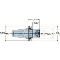 サンドビック SANDVIK コロミルQDアダプタ(540) V40-X10-032-045 1個 825-2100（直送品）