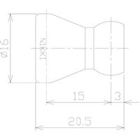 日機 クーラントシステム1/4 ホースドラム灰色 1524CM 82051G 1個 253-3125（直送品）