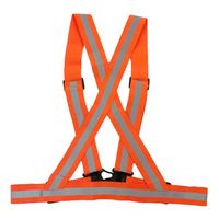 ミズケイ 伸縮タスキ型ベスト オレンジ 5941192 1着