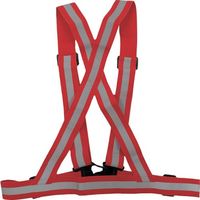 ミズケイ 伸縮タスキ型ベスト レッド 5941194 1枚 410-0353（直送品）