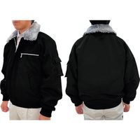 トーマセンイ TEAGLES 14901 裏ボア防寒ブルゾン ブラックL BK L 1枚 454-1629（直送品）