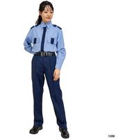 岡潮 警備女子スラックス1208(春夏秋)脇ゴム LL 1208-LL 1本 476-1223（直送品）