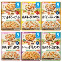 具たっぷりグーグーキッチン 9か月おすすめセット 6種×2袋 1セット（1箱×4） アサヒグループ食品株式会社