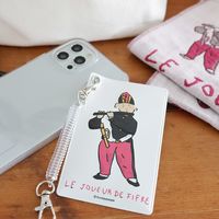 （世界の名作）パスケース 笛を吹く少年 LAKOLE/ラコレ