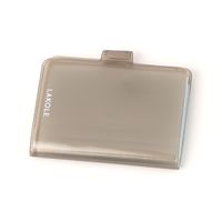 【LAKOLE/ラコレ】 クリアカードファイル グレー