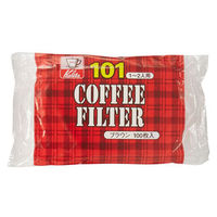 コーヒーフィルター NK101 1～2杯用 ペーパーフィルター ブラウン #11107 1セット（1袋（100枚入）×5）カリタ