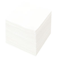 抗菌 カウンタークロス ハーフ ホワイト 約30×30cm 1セット（1パック（100枚入）×5）