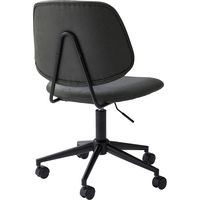 東谷 ROOM ESSENCE デスクチェア ブラック PC-79BK 1台（直送品）