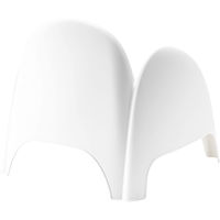 東谷 ROOM ESSENCE ラウンジチェア ホワイト PC-864WH 1台（直送品）