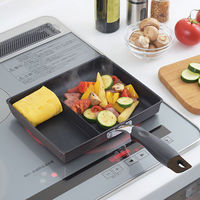 タマハシ 卵焼き フライパン 仕切り IH ガス火対応 NME-02 1個