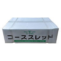 山喜産業　コーススレッド 小箱  半ネジ　鉄　ユニクロメッキ　 W41　1ケース（500本×10箱)（直送品）