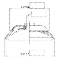 高島産業 セラミック砥粒入りナイロンベベルブラシ 電動工具用(#120) BMCR-100-1 1セット(1個)（直送品）