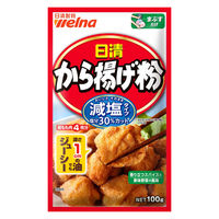日清 から揚げ粉 減塩タイプ 塩分30％カット 100g＜鶏もも肉4枚分＞ 1セット（1個×2）日清製粉ウェルナ