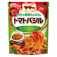 マ・マー トマトの果肉たっぷりの トマトバジル 2人前・260g 1セット（1個×2）日清製粉ウェルナ パスタソース