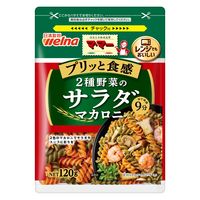 マ・マー 2種野菜のサラダマカロニ 120g チャック付 1セット（1個×3）日清製粉ウェルナ