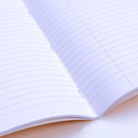 クレールフォンテーヌ KOVERBOOK　NEON カバーブックネオン　ホチ留　17×22　横罫 オレンジ 1冊（直送品）