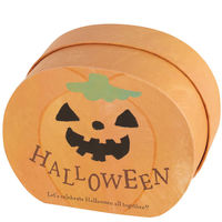 ヘッズ パンプキンハロウィン貼箱ーM(6個) PHW-HBM 1袋(6個入)