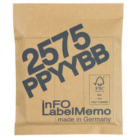 プリントインフォームジャパン インフォ ラベル全面粘着ふせん 75×25mm   1パック(6冊入)