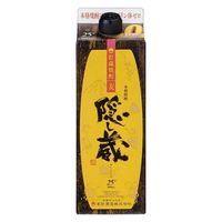 隠し蔵 25度 900ml パック 1セット（1本×6）　麦焼酎　濱田酒造　貯蔵焼酎