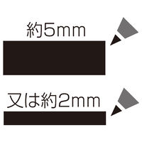 シヤチハタ アートライン 油性マーカー角5 黒 K-90クロ 1セット(1本×10)