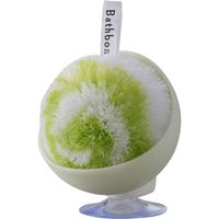 山崎産業 バスボンくん 洗面台スッキリポンポン抗菌ケース付 グリーン 1849000000Y5G 1個