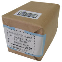 カクケイ クリアパック #40 フタ付き 70×(100+30) オー070 1袋(100枚)