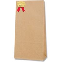 シモジマ ファンシーバッグ SS 未晒無地 003071000 1袋(100枚)